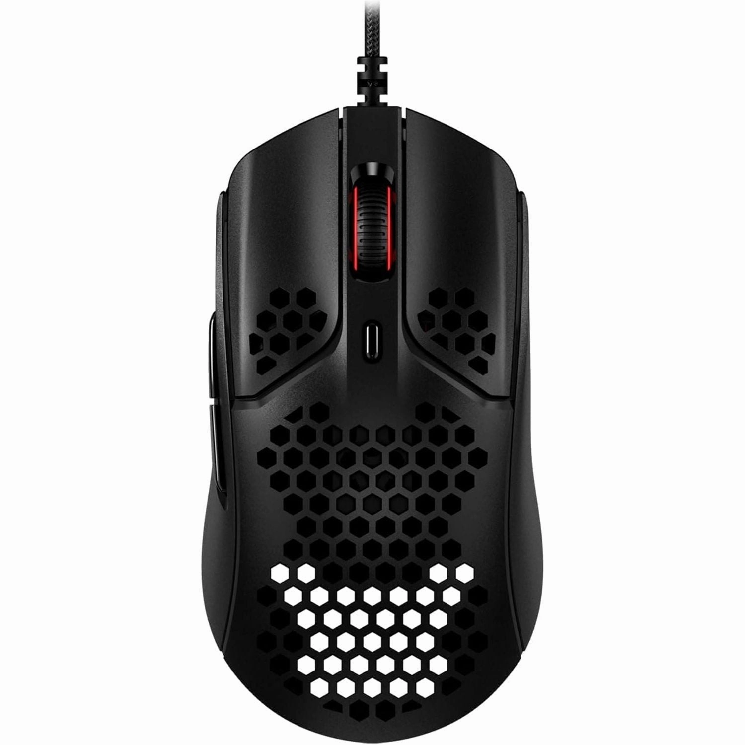 HyperX Pulsefire Haste C Gaming Mouse C Ultra-Lightweight, 59g, Honeycomb Shell, Hex Design, HyperFlex Cable, Up to 16000 DPI, 6 Programmable Buttons, Black desktop computers, gaming desktop pc, all in one desktop deals