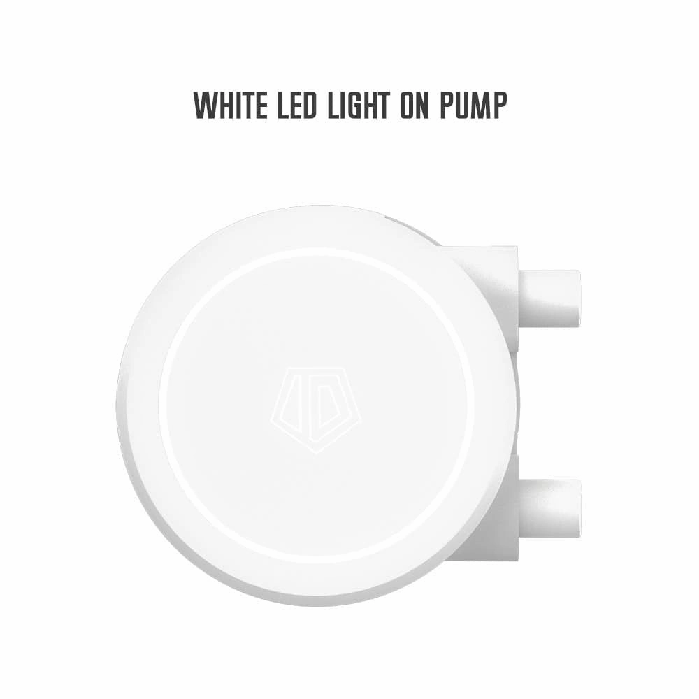 ID-COOLING FROSTFLOW X240 Snow 240mm AIO Liquid CPU Cooler - White