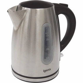 Igenix 1.7 Litre Jug Kettle - Brushed Stainless Steel phone accessories, mobile phone cases, best charging cable