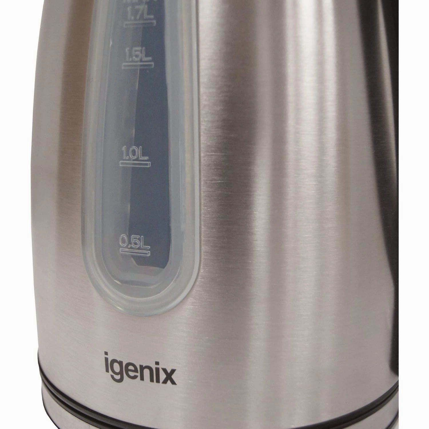 Igenix 1.7 Litre Jug Kettle - Brushed Stainless Steel