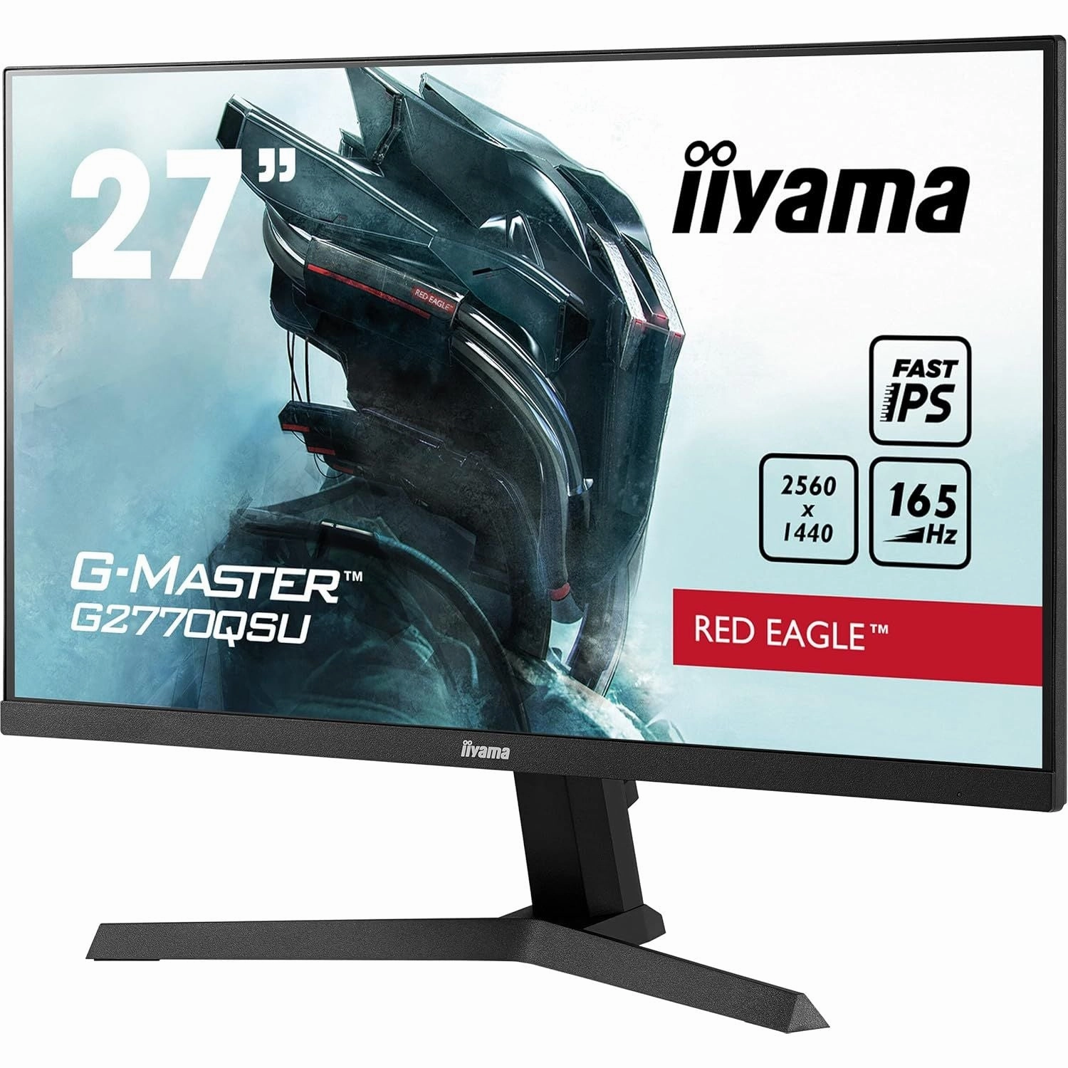 iiyama G-Master 27, HDMI/DisplayPort, Built-in Speakers - G2770QSU-B1