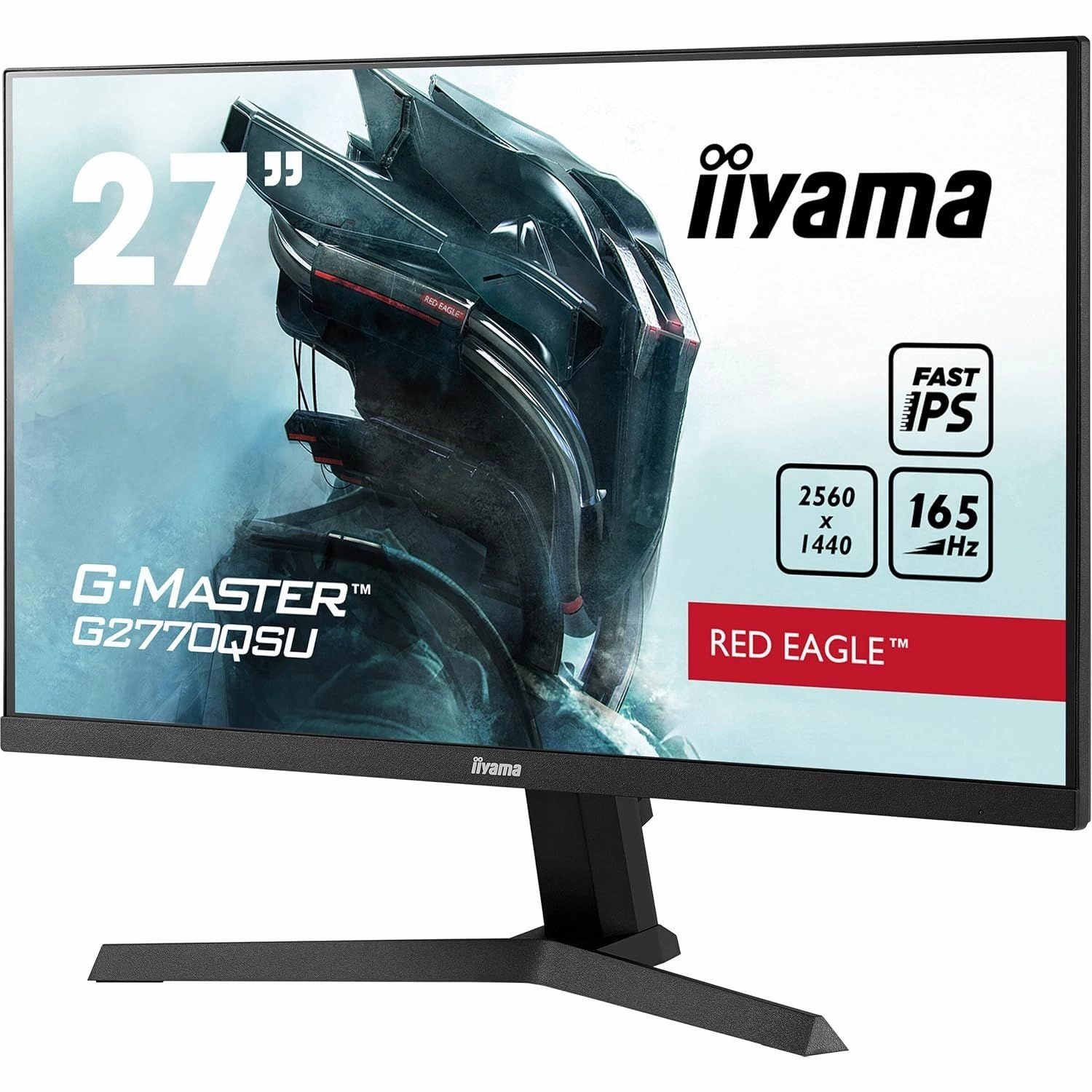iiyama G-Master 27, HDMI/DisplayPort, Built-in Speakers - G2770QSU-B1