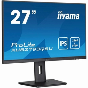 iiyama XUB2793QSU-B7 27" IPS Monitor C QHD 1440p, 100Hz, 1ms, AdaptiveSync, HDMI/DP, USB Hub, Height Adjustable retro game consoles, buy sega console, retro gaming accessories