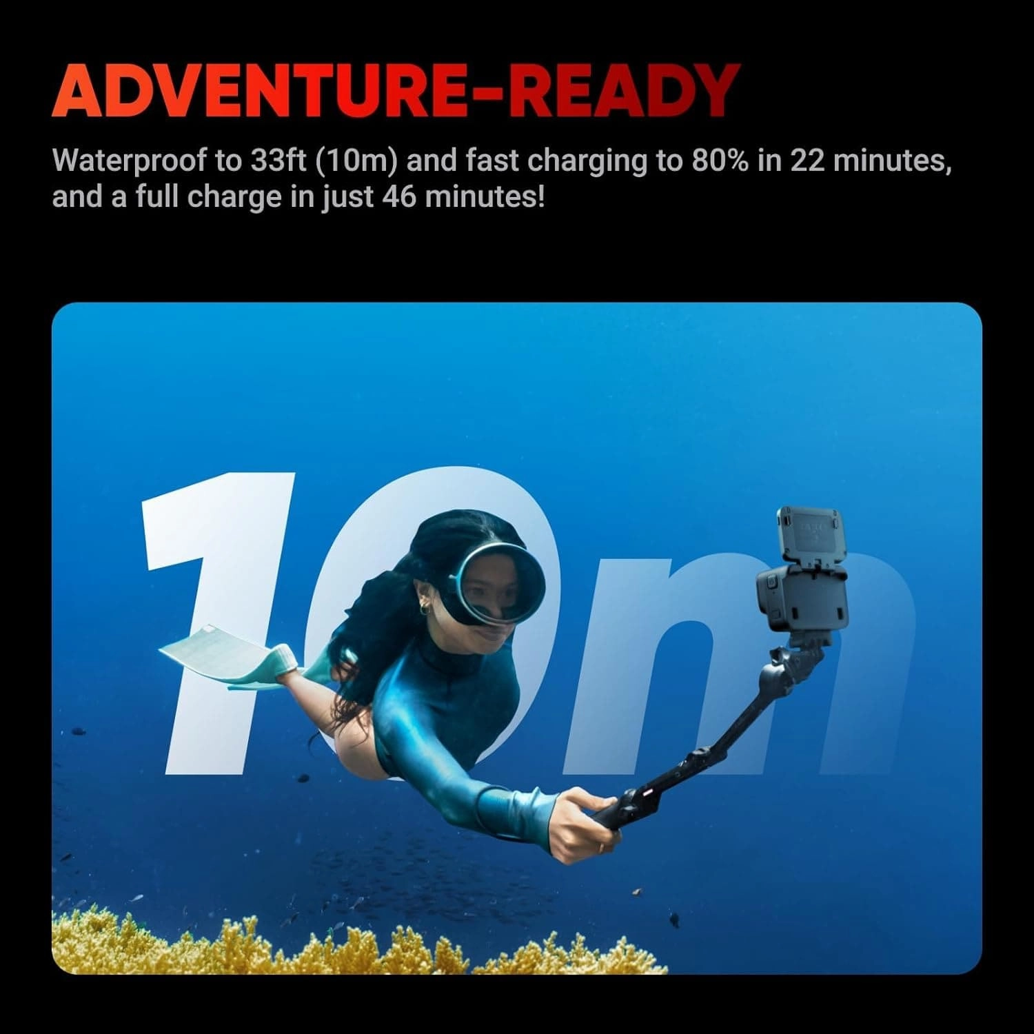 Insta360 Ace Pro Action Camera - Black