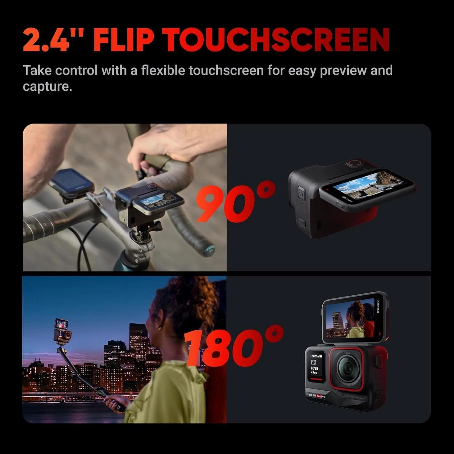 Insta360 Ace Pro Action Camera - Black
