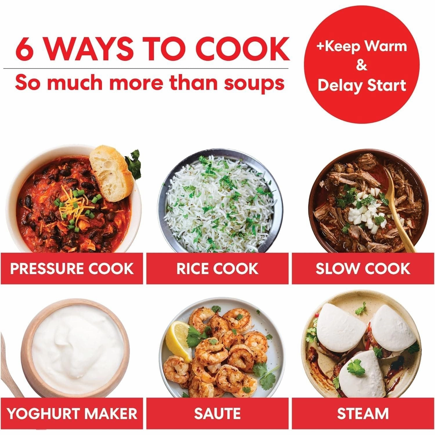 Instant Pot DUO 60 Duo 7-in-1 Smart Cooker, 5.7L - Pressure Cooker, Slow Cooker, Rice Cooker, Saut Pan, Yoghurt Maker, Steamer and Food Warmer, Brushed Stainless Steel