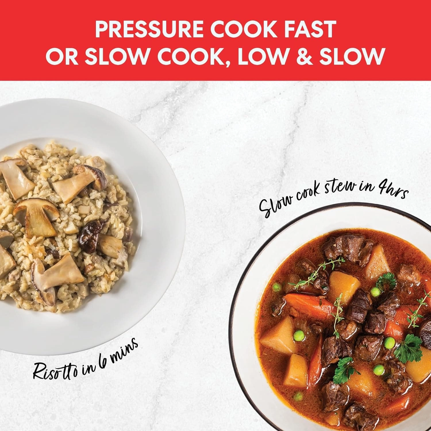 Instant Pot DUO 60 Duo 7-in-1 Smart Cooker, 5.7L - Pressure Cooker, Slow Cooker, Rice Cooker, Saut Pan, Yoghurt Maker, Steamer and Food Warmer, Brushed Stainless Steel