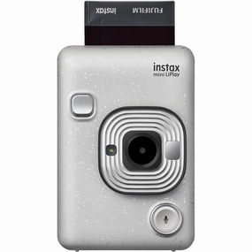 instax hybrid Instant Camera and Printer, Bluetooth, Stone White, LiPlay digital cameras, buy mirrorless camera, compact cameras sale
