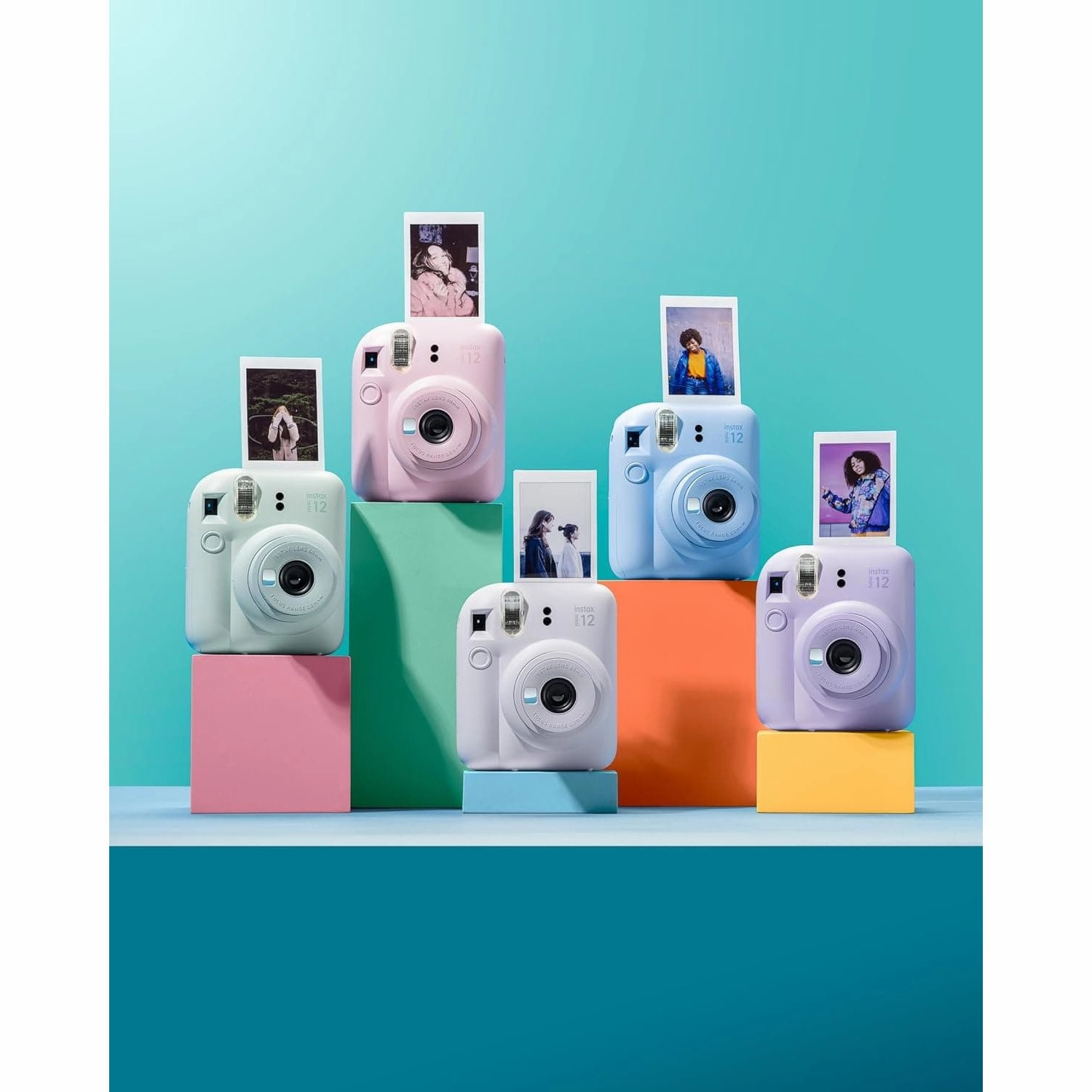 instax Mini 12 Instant Camera - White
