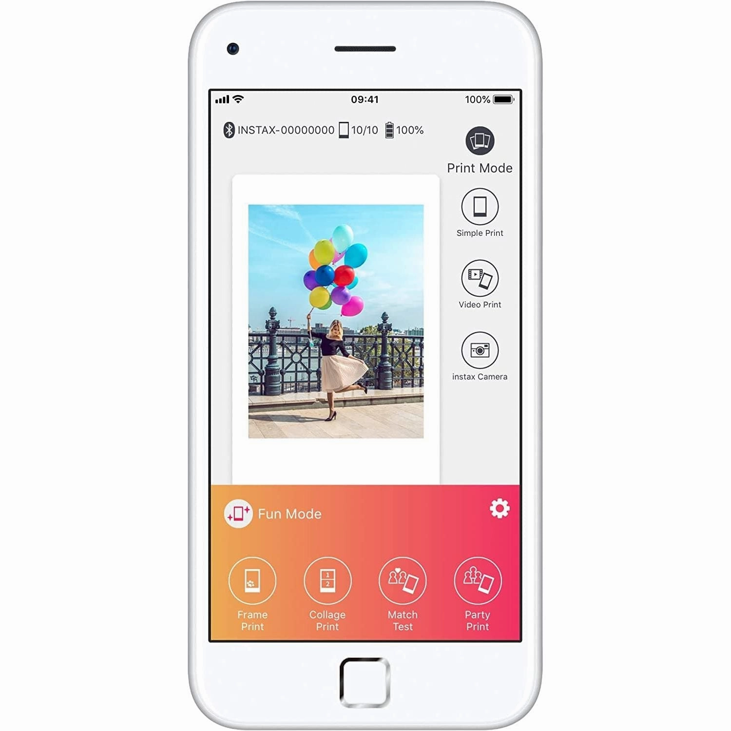 Instax Mini Link Smartphone Printer - Pink