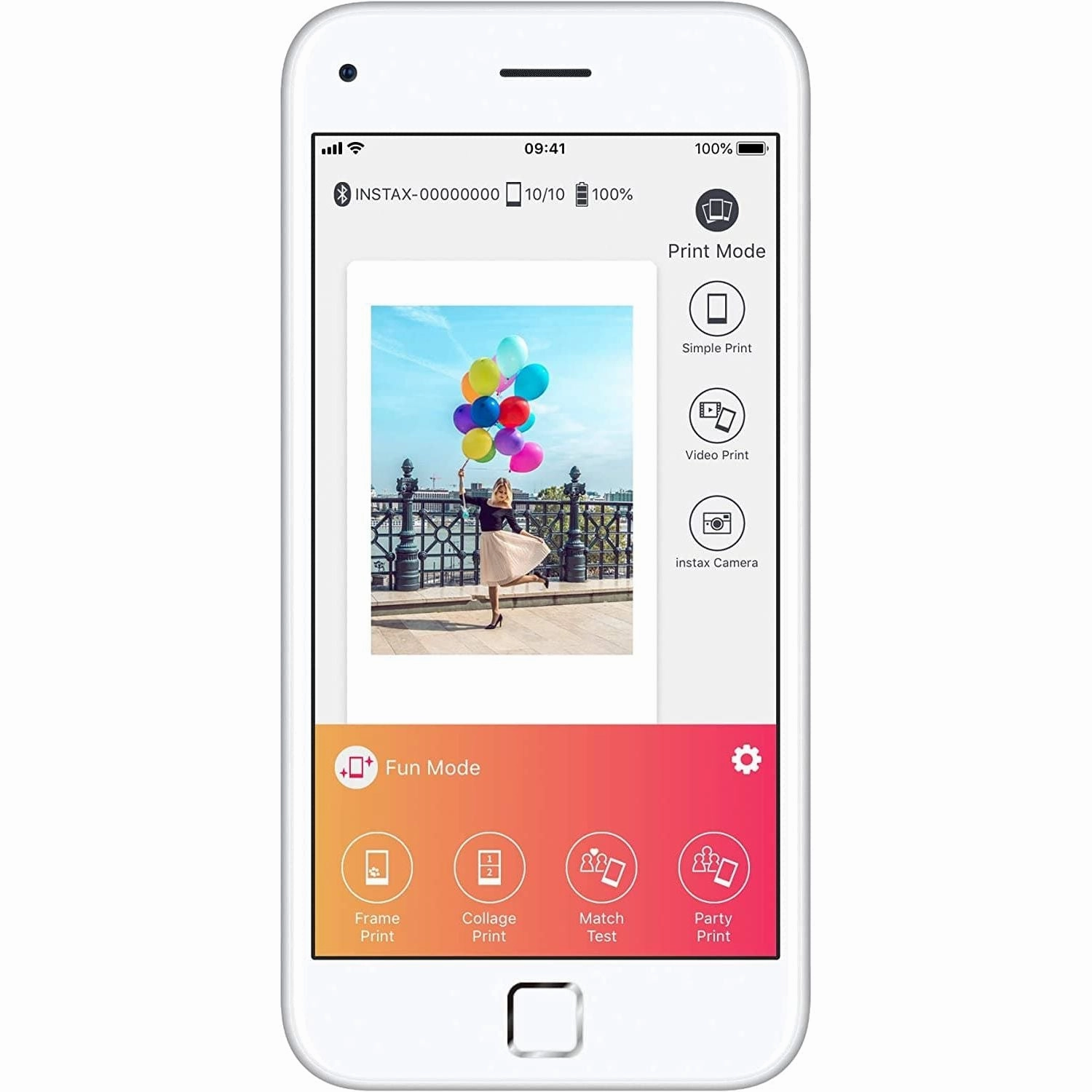 Instax Mini Link Smartphone Printer - Pink