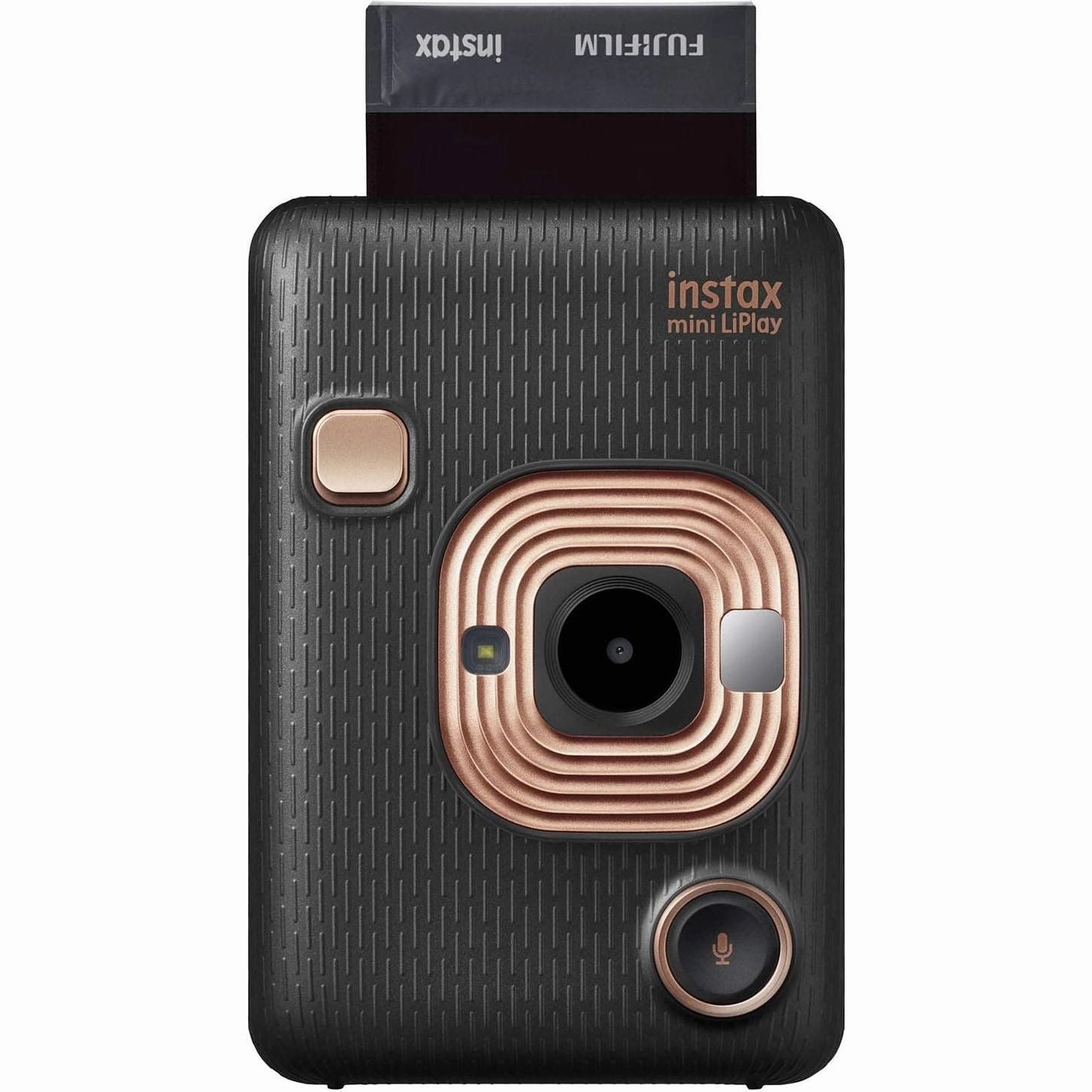 instax mini LiPlay 2-in-1 hybrid instant photo camera and printer with 2.7 inch LCD screen, mini film formT, ELEGANT BLACK