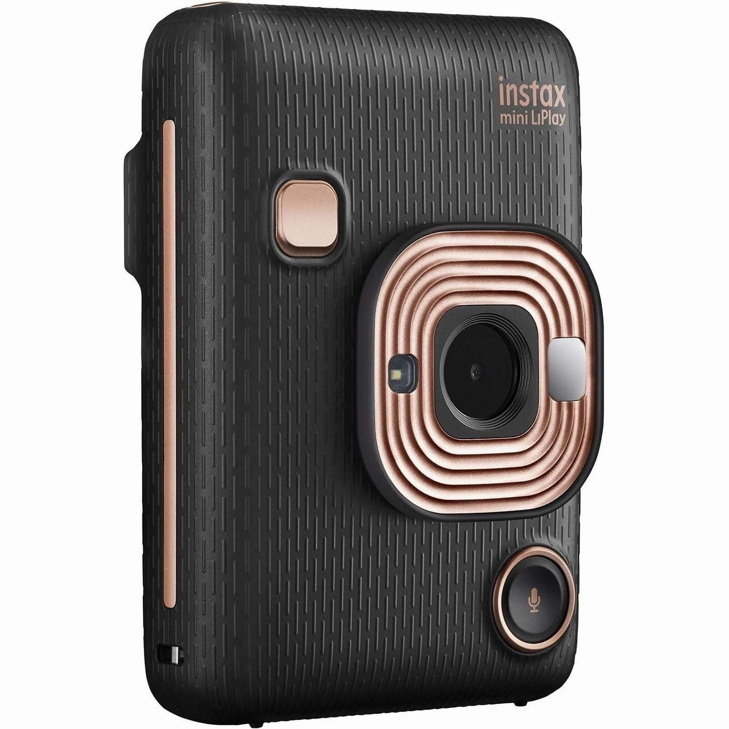 instax mini LiPlay 2-in-1 hybrid instant photo camera and printer with 2.7 inch LCD screen, mini film formT, ELEGANT BLACK