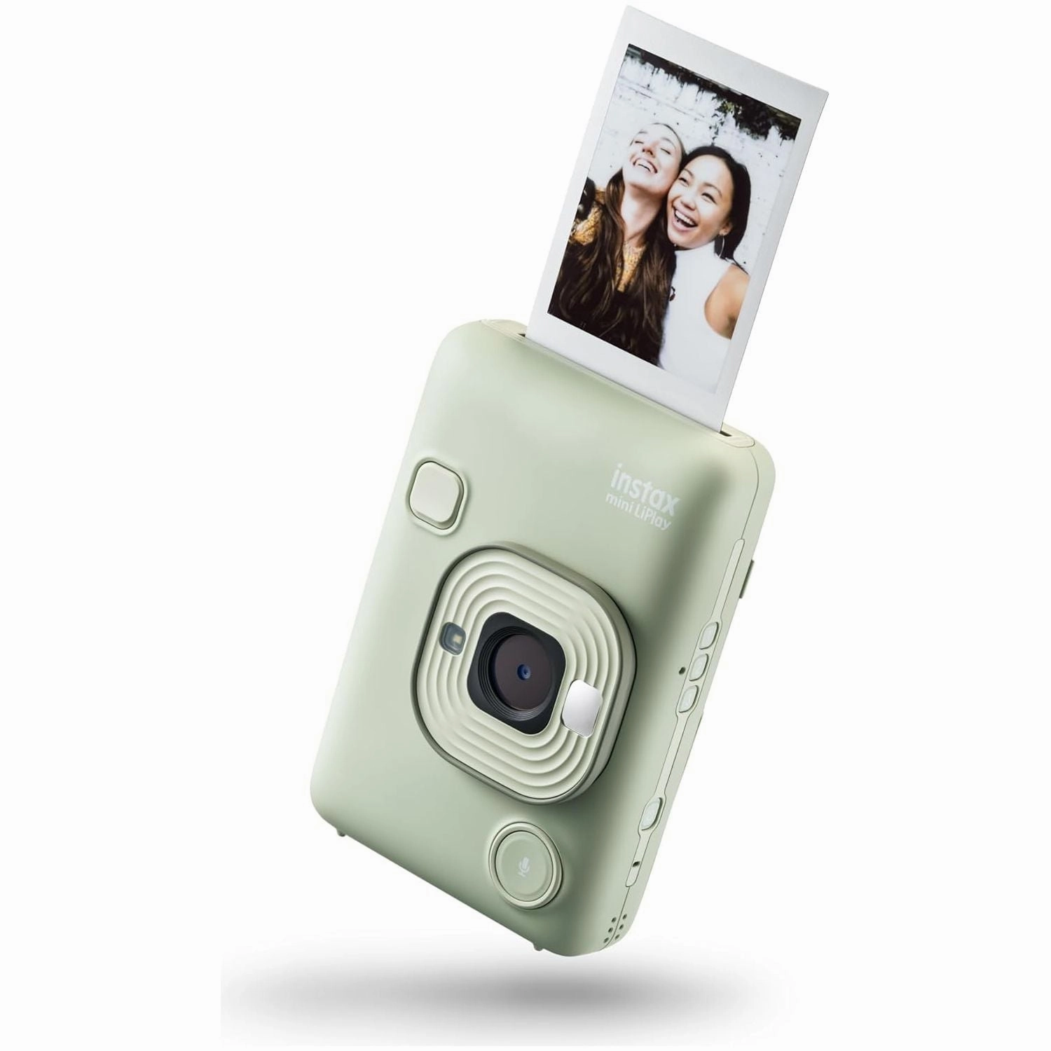 INSTAX Mini LiPlay Hybrid Instant Camera - 2.7" LCD, Micro SD, USB-C Charging, Matcha Green camera and photography, photography gear, professional camera kits