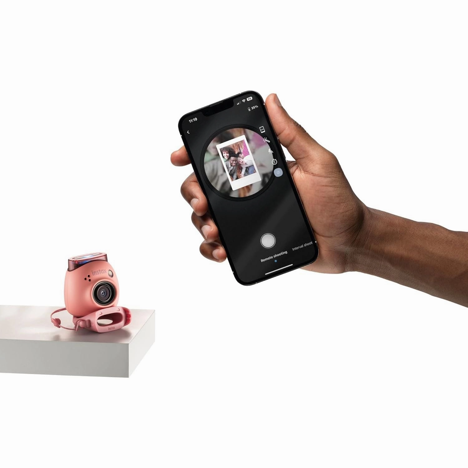 INSTAX PAL, Powder Pink Digital Camera