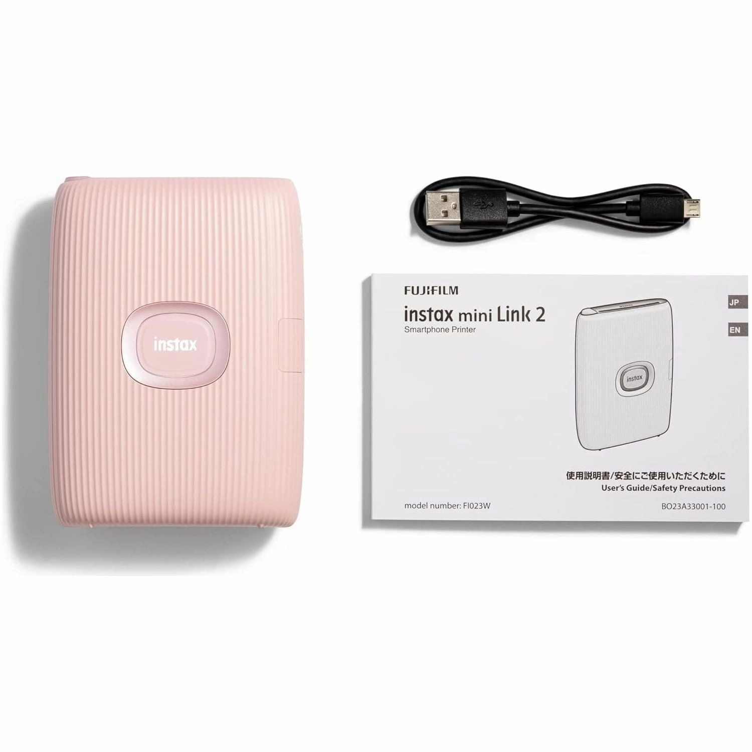 Instax Smartphone Printer, Soft Pink, Mini Link 2