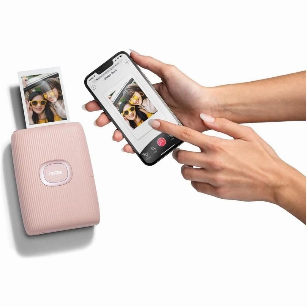 Instax Smartphone Printer, Soft Pink, Mini Link 2