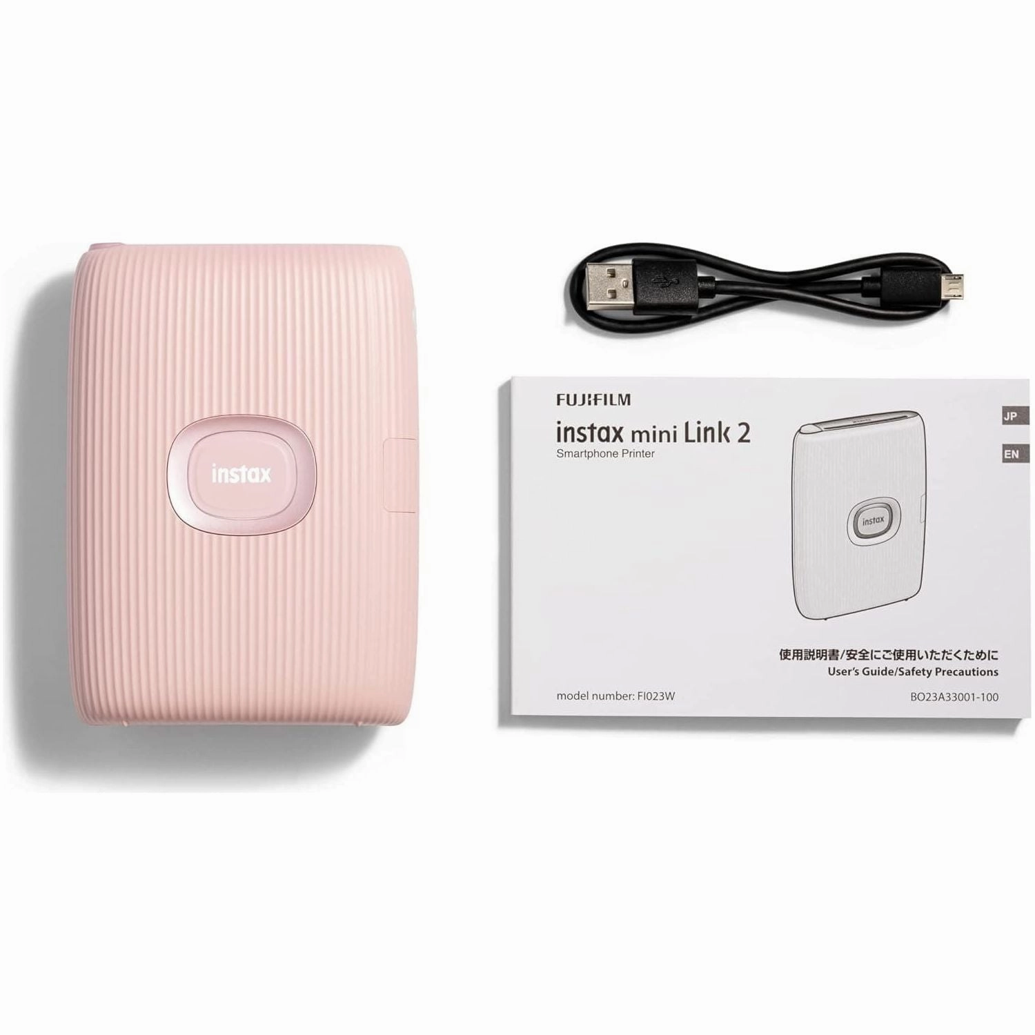 Instax Smartphone Printer, Soft Pink, Mini Link 2