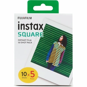 Instax Square Film White Border - 50 Shot Pack camera accessories, dslr camera accessories, best camera tripod