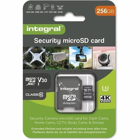Integral Micro SD Security Card 256GB for Dash-Cams, Home Cams, CCTV, Body Cams and Drones. Extended lifetime and reliable recording time after time with High Endurance desktop computers, gaming desktop pc, all in one desktop deals