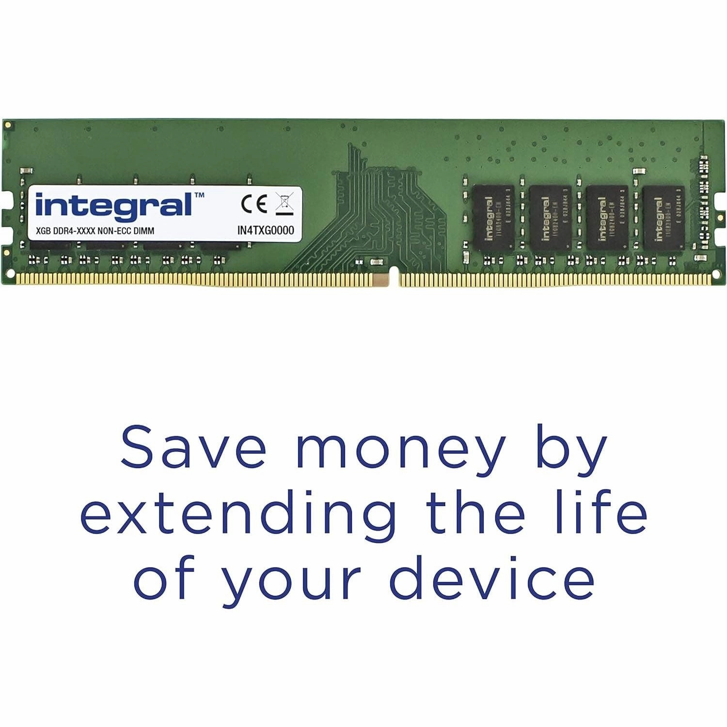 Integral RAM 16GB kit (2x8GB) DDR4 2400MHz Desktop PC Memory
