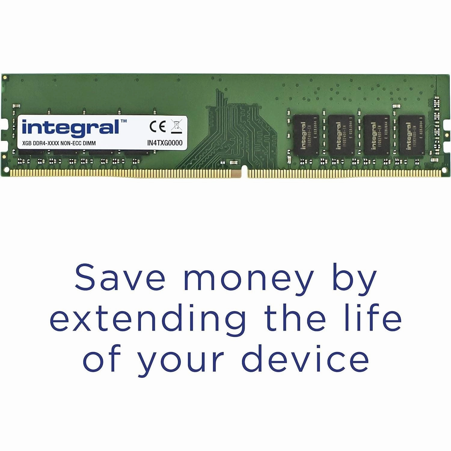 Integral RAM 16GB kit (2x8GB) DDR4 2400MHz Desktop PC Memory