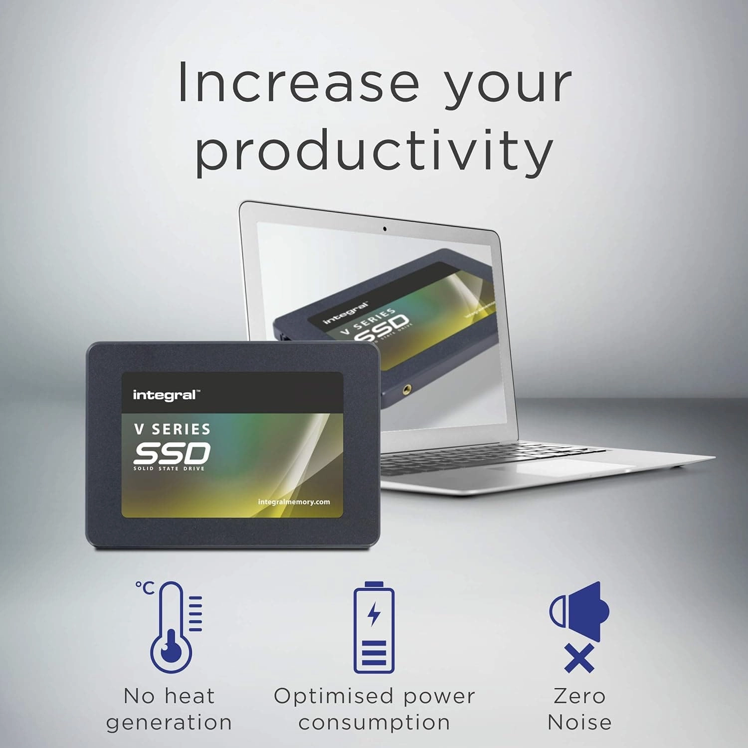 Integral V Series 2 480GB SATA III 2.5 Internal SSD, Up To 520MB/S Read 470MB/S Write, INSSD480GS625V2, Solid State Hard Drive