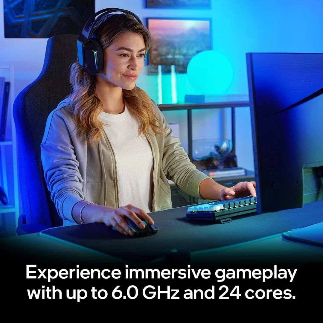 Intel Core? i9-14900KF Desktop Processor 24 cores (8 P-cores   16 E-cores) up to 6.0 GHz