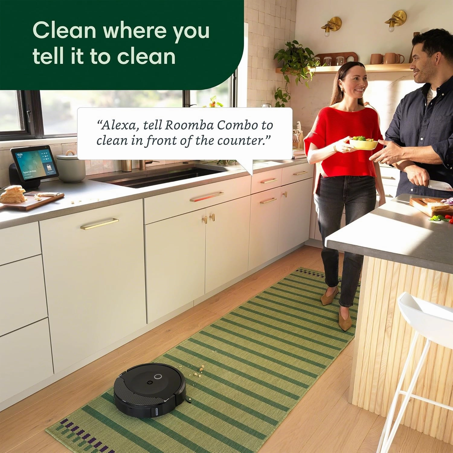 iRobot Roomba Combo 10 Max Robot Vacuum & Mop with AutoWash Dock - Multi-Functional Base, Self-Emptying, Auto-Retract Pad, Washes & Dries Pad, Avoids Obstacles