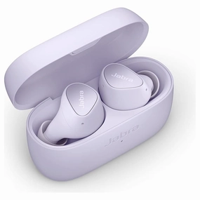 Jabra Elite 4 Wireless Earbuds, Active Noise Cancelling, Discreet and Comfortable Bluetooth Earphones with Spotify Tap Playback, Google Fast Pair, Microsoft Swift Pair and Multipoint - Lilac earbuds and headphones, true wireless earbuds, noise cancelling e