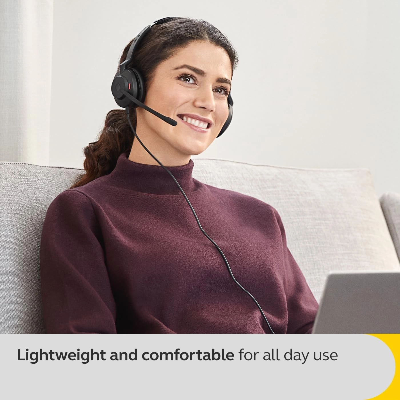 Jabra Evolve2 30 SE USB-A Stereo Headset  Microsoft Teams Certified