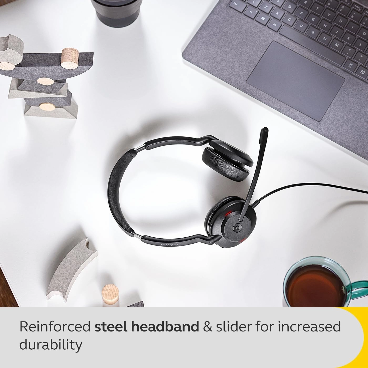 Jabra Evolve2 30 SE USB-A Stereo Headset  Microsoft Teams Certified