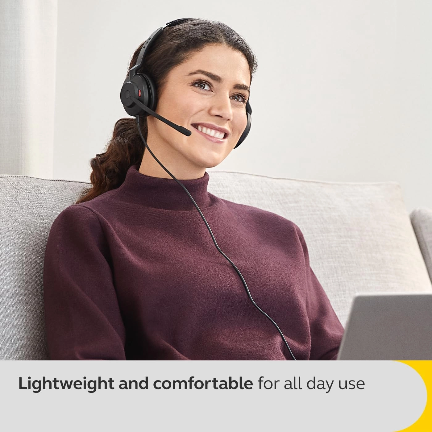 Jabra Evolve2 30 SE USB-A Stereo Headset  Microsoft Teams Certified