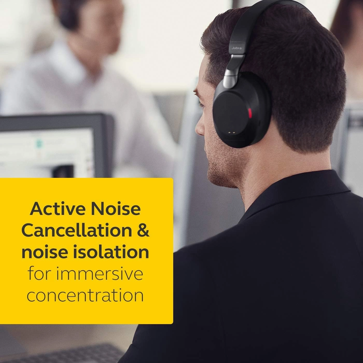 Jabra Evolve2 85 Wireless PC Headset  Black