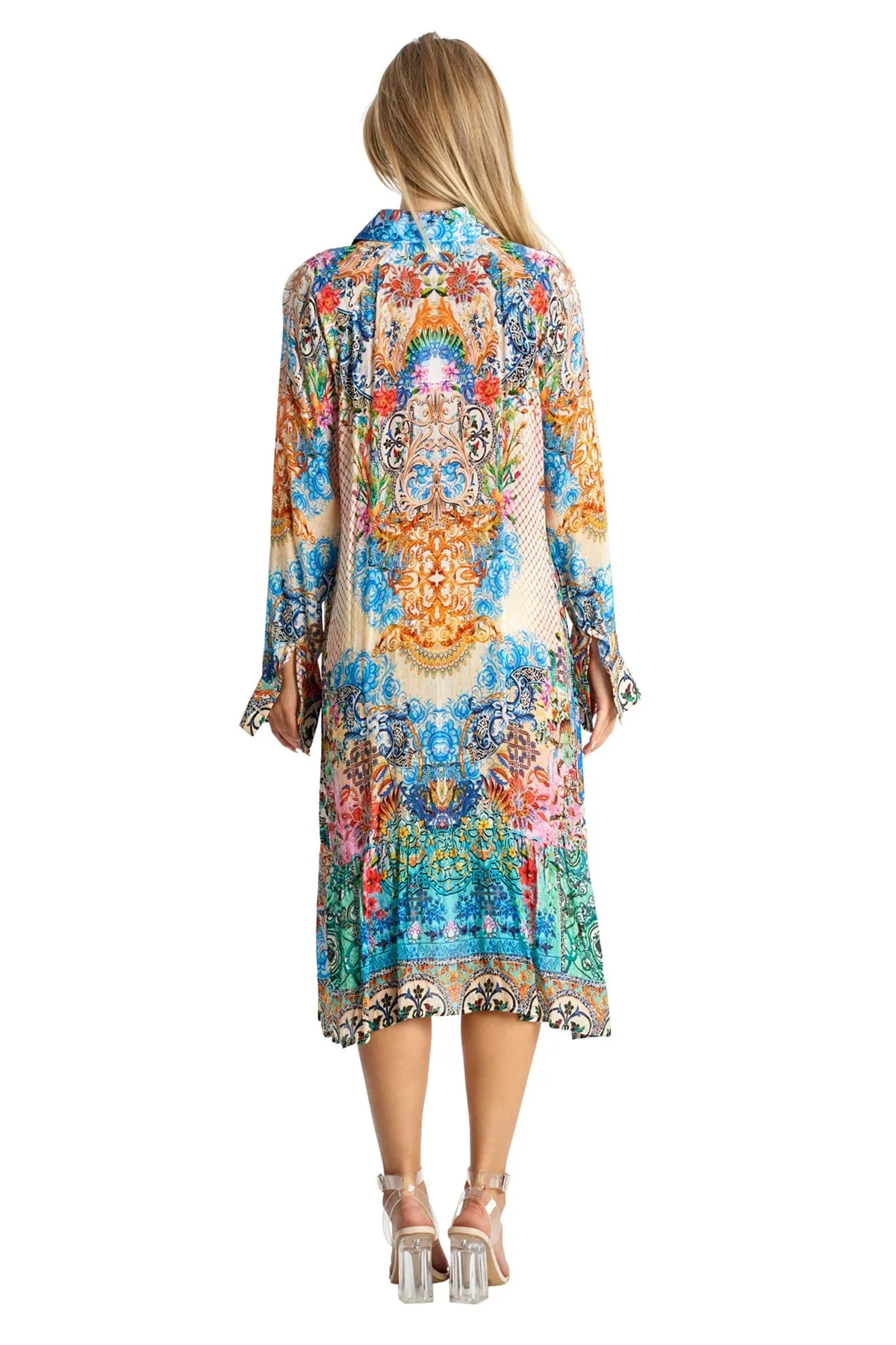 Jalina Maxi Buttoned Overshirt