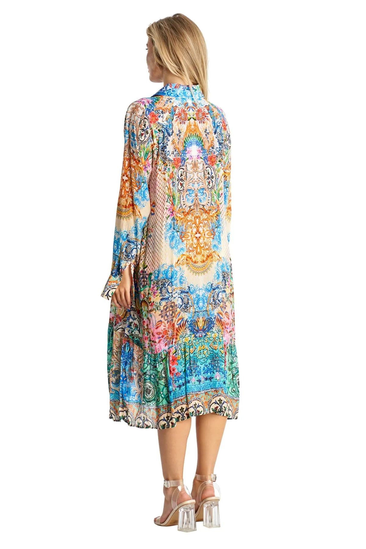 Jalina Maxi Buttoned Overshirt