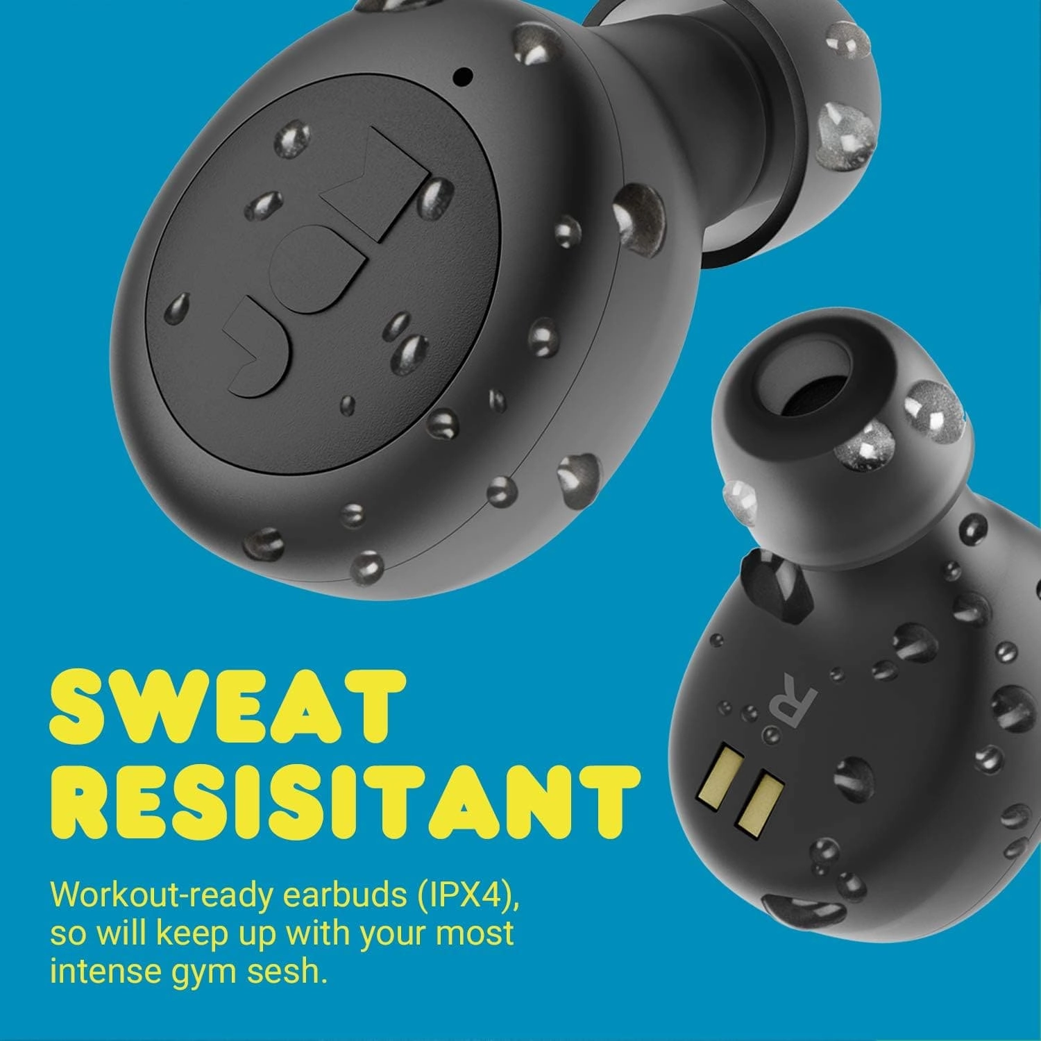 Jam Live Loud TWS Earbuds - Wireless in-ear Headphones - Black