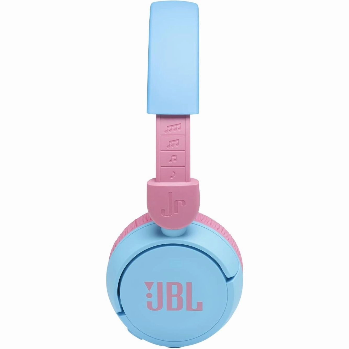 JBL Jr 310BT Kids Wireless Over-Ear Headphones - Bluetooth, Built-In Mic, Blue/Pink