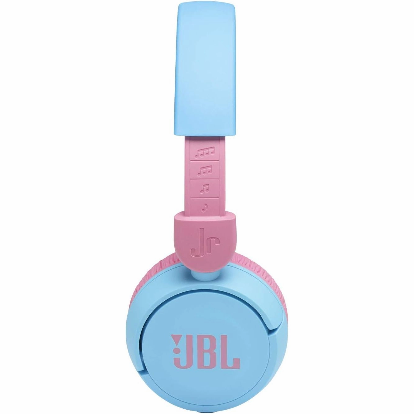 JBL Jr 310BT Kids Wireless Over-Ear Headphones - Bluetooth, Built-In Mic, Blue/Pink