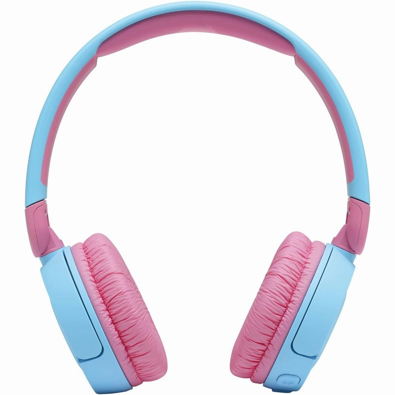 JBL Jr 310BT Kids Wireless Over-Ear Headphones - Bluetooth, Built-In Mic, Blue/Pink