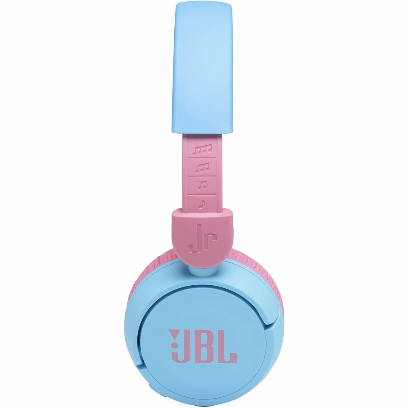 JBL Jr 310BT Kids Wireless Over-Ear Headphones - Bluetooth, Built-In Mic, Blue/Pink