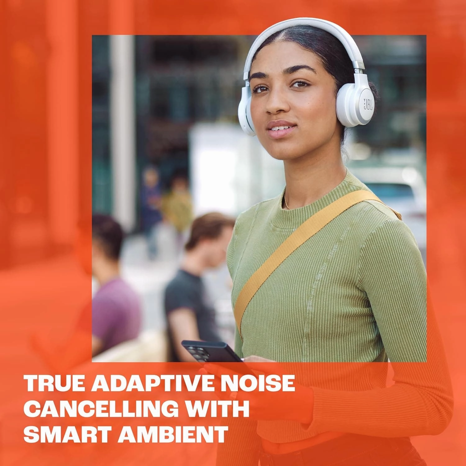 JBL Live 670NC Wireless Bluetooth Noise-Cancelling Headphones - Black