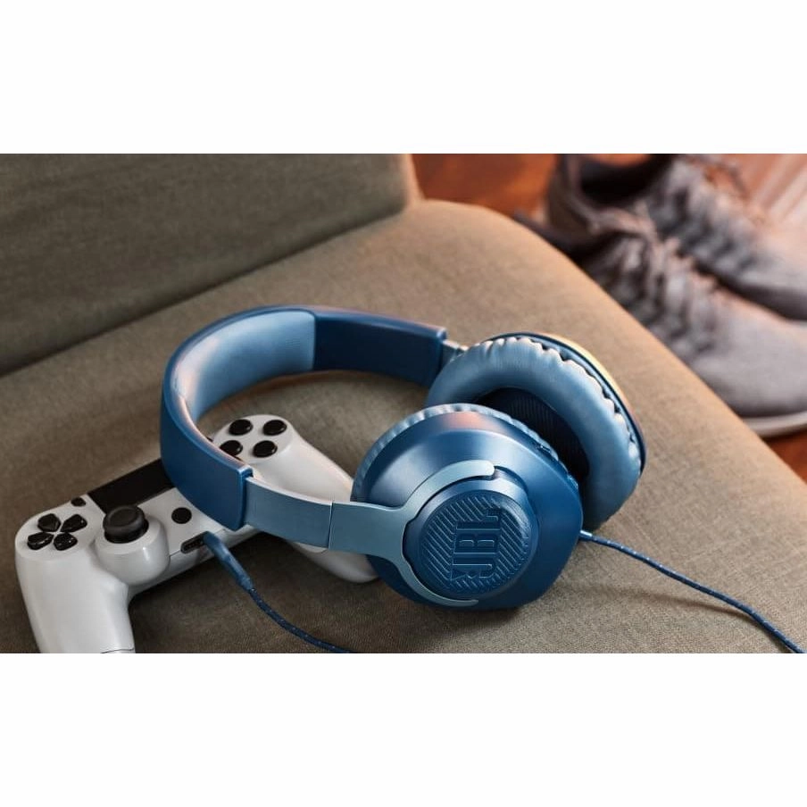 JBL Quantum 100 Wired Over-Ear Gaming Headset with Boom Mic, Multi-Platform Compatible, Black