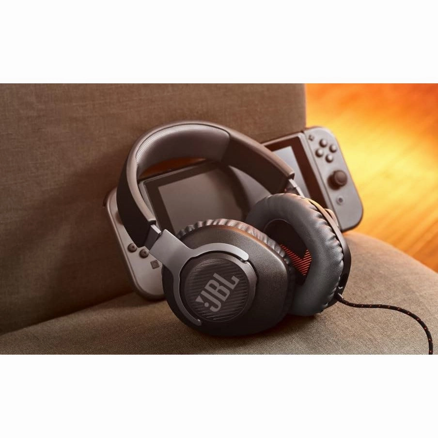 JBL Quantum 100 Wired Over-Ear Gaming Headset with Boom Mic, Multi-Platform Compatible, Black
