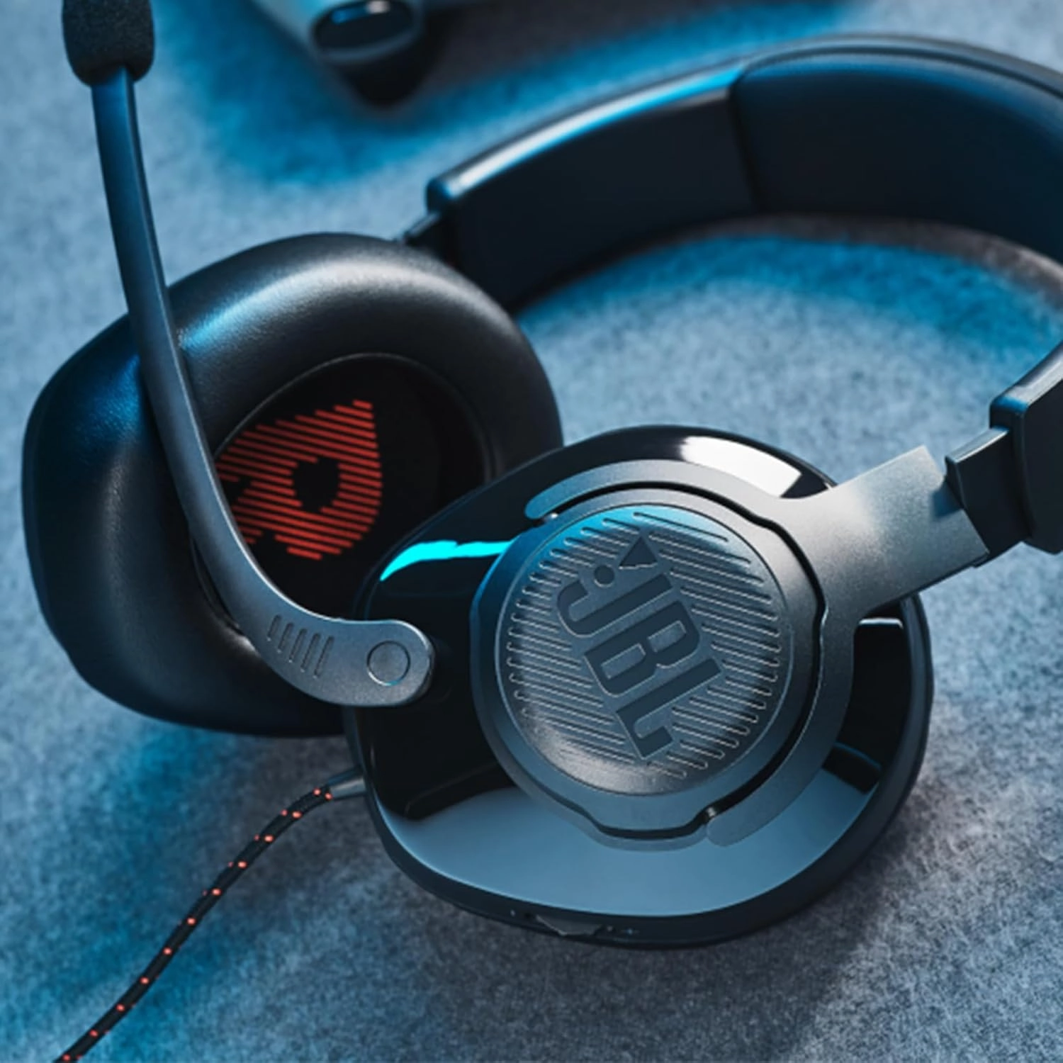 JBL Quantum 200 Wired Over-Ear Gaming Headset with Microphone, Multi-Platform, in Black