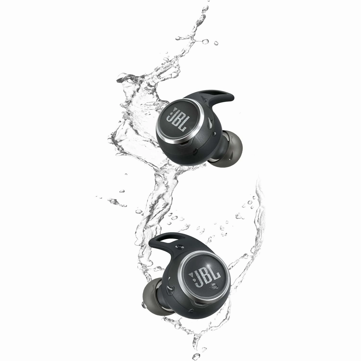 JBL Reflect Aero Waterproof In-Ear Earphones with Adaptive Noise Cancelling & 8-Hour Battery Life - Black