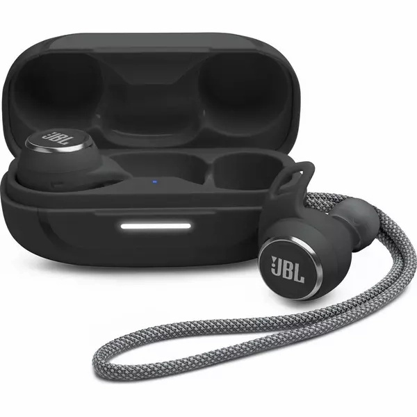 JBL Reflect Aero Wireless Bluetooth Noise-Cancelling Sports Earbuds [Black]