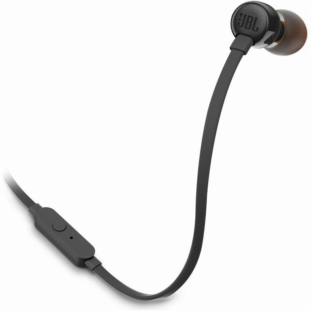 JBL T110 Wired In-Ear Headphones, Pure Bass Sound, Black