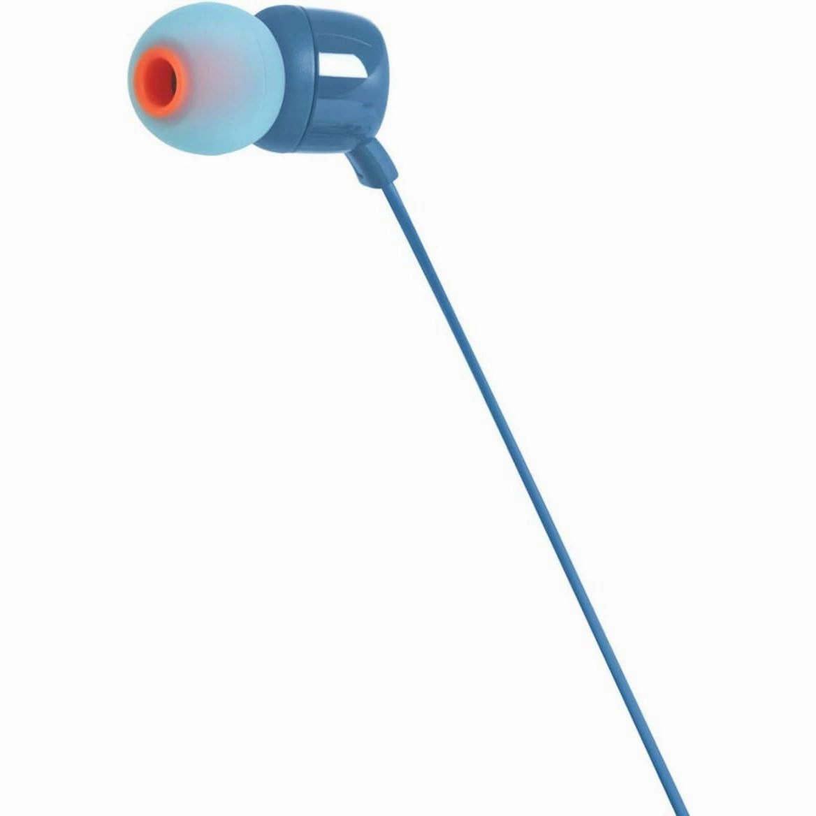 JBL T110 Wired In-Ear Headphones with JBL Pure Bass Sound - Blue