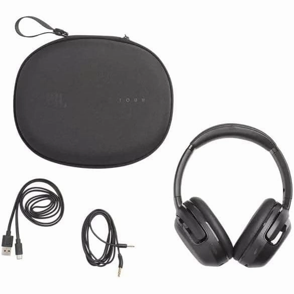 JBL Tour One M2 Wireless Bluetooth Noise-Cancelling Headphones - Black